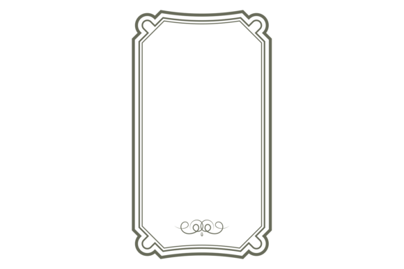 Download Decorative Vignette Template. Blank Orna - Decorative Collection